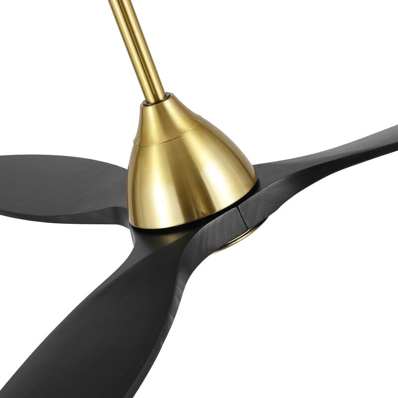 MLiAN 52 inch 3 ABS Blades Smart LED Ceiling Fan with Remote