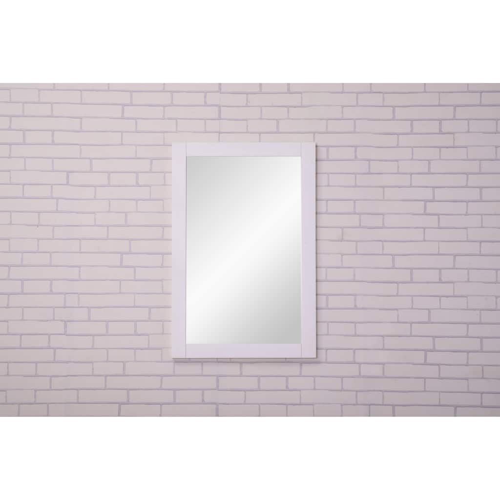 Elegant Lighting Danville 32" x 22" Wood Framed Mirror