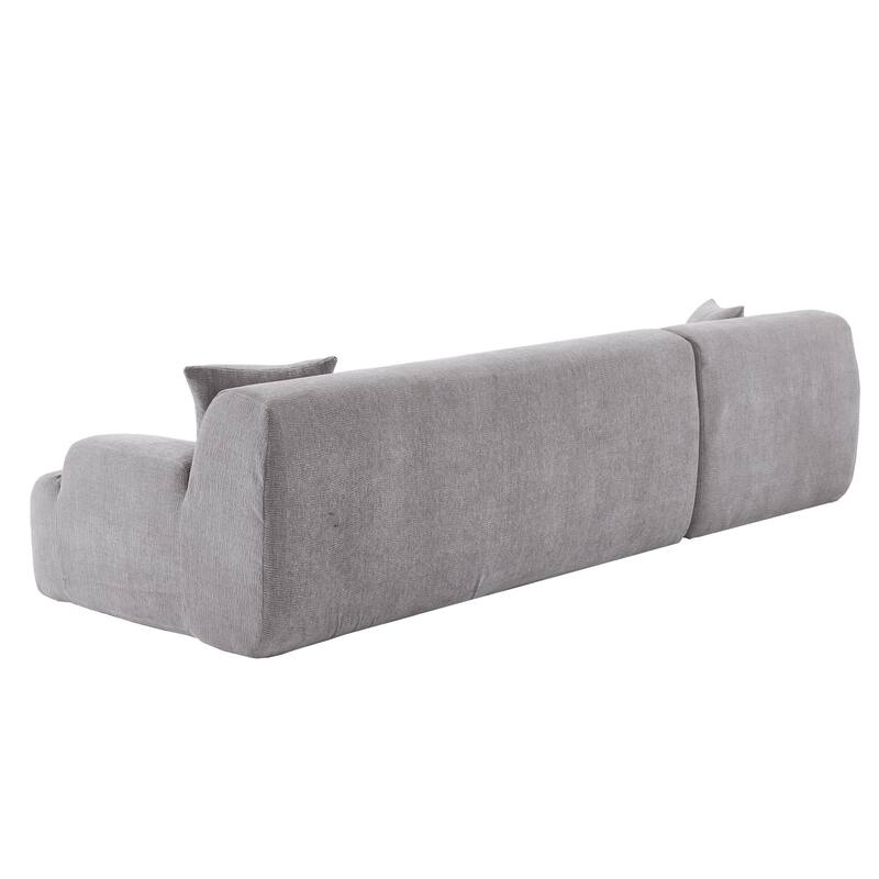 Modern Large L-Shape Modular Sectional Sofa