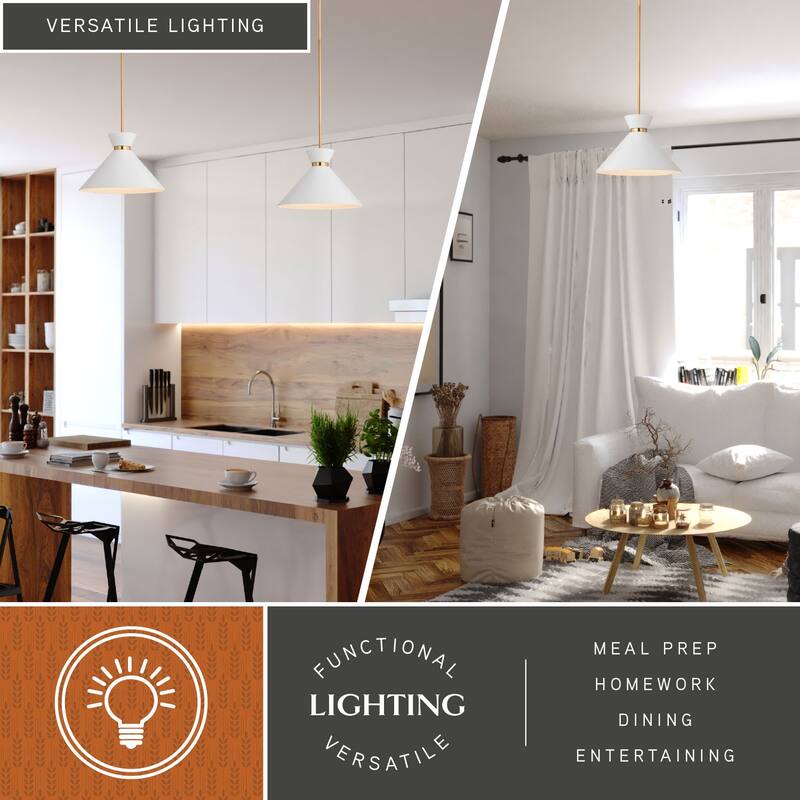 Racine Mid-Century Modern Bowtie Pendant Light, LED Compatible