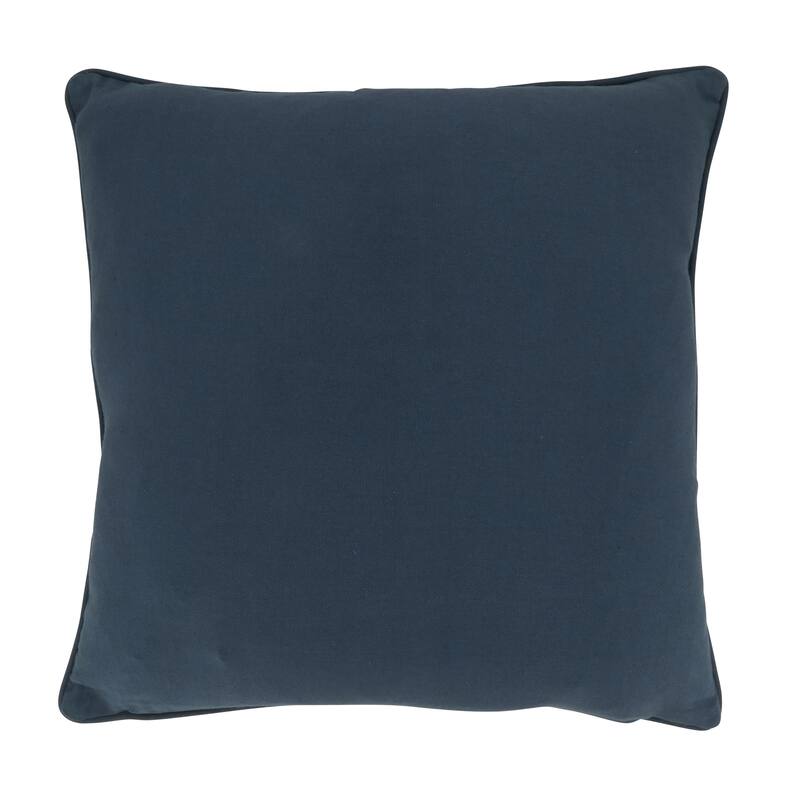 Sail Boat Appliqué Throw Pillow