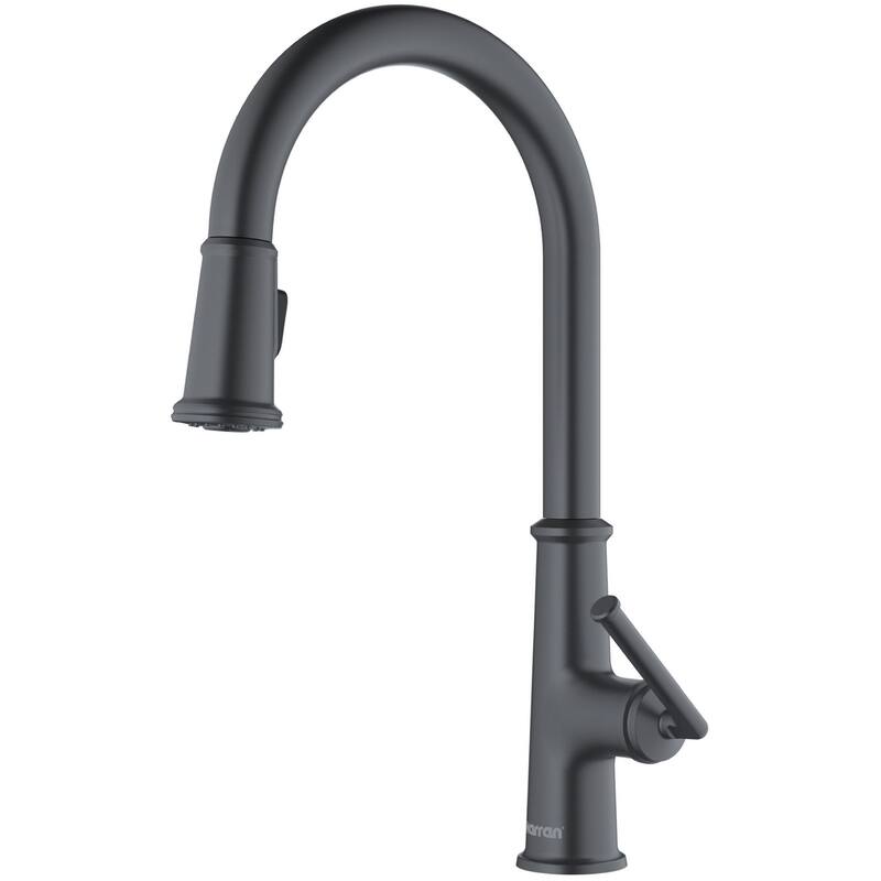 Karran USA KKF330 Elwood 1.8 GPM Single Hole Pull Down Kitchen Faucet - Gunmetal Grey