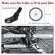 preview thumbnail 4 of 9, Multi-Functional Bike Trailer for Kids, Twin Stroller & Jogger with 5-Point Harness and Large Rubber Tires