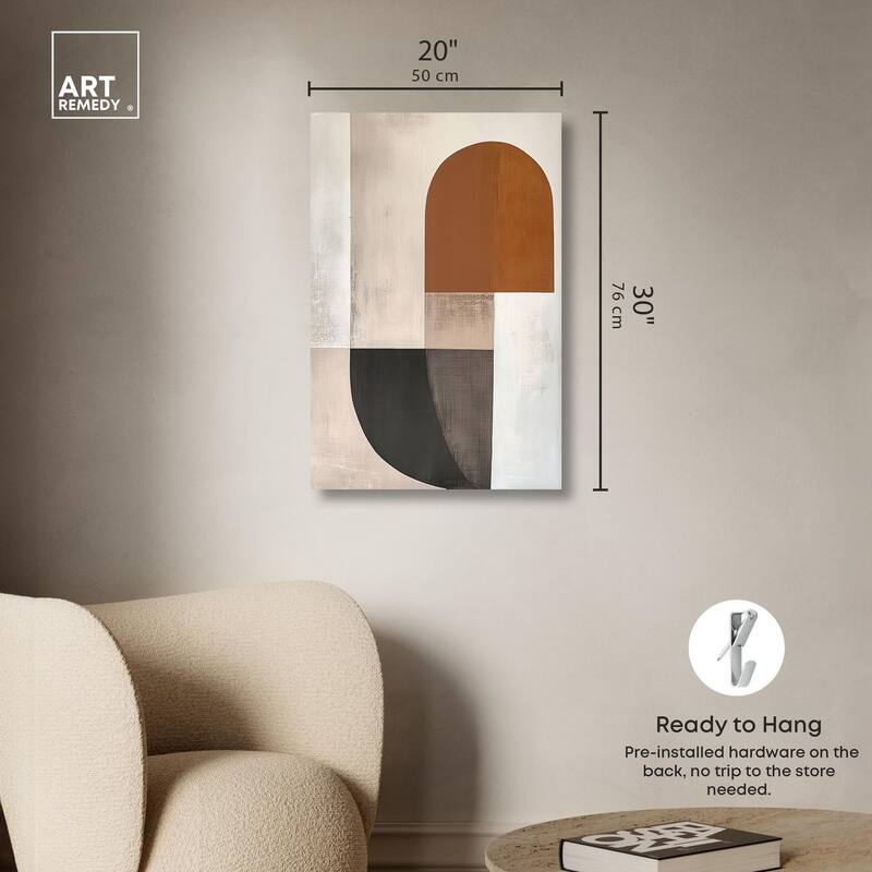 Weimar Echoes I Canvas by Art Remedy, Gallery Wrapped
