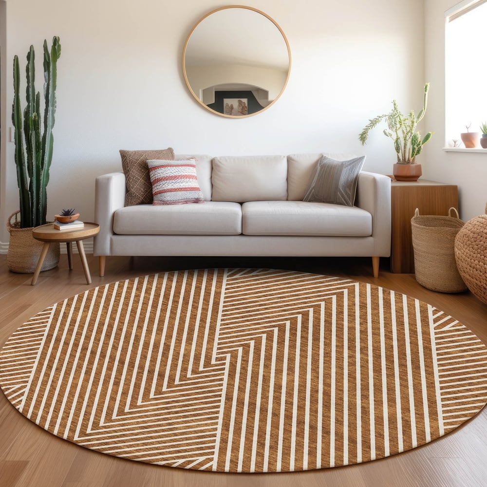 Premium Washable Super Soft Modern Geo Mayfield Rug