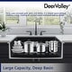 preview thumbnail 31 of 30, DeerValley Glen 32" x 19" Fireclay Rectangular Undermount Kitchen Sink
