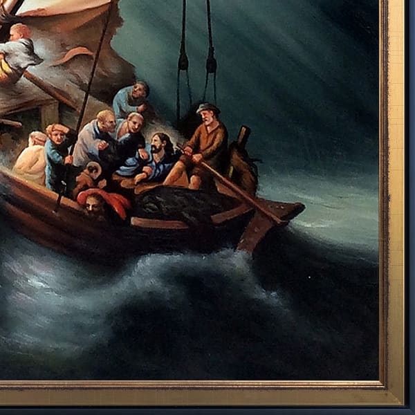 Shop Rembrandt The Storm On The Sea Of Galilee Hand Painted Oil