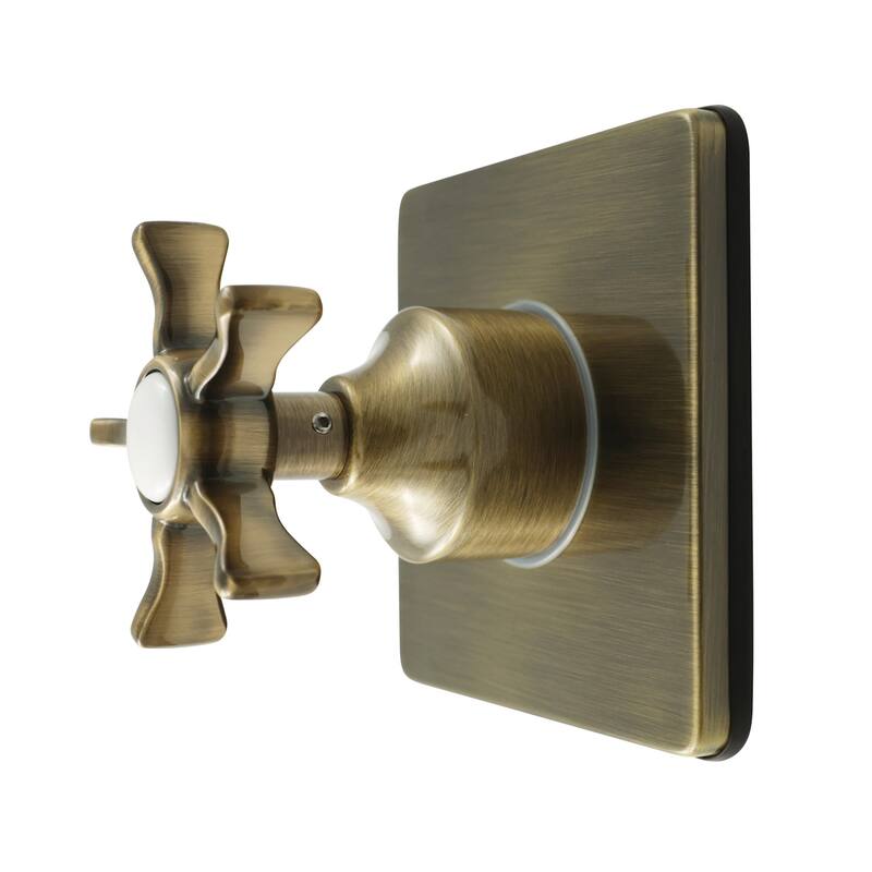 Kingston Brass KS404.NX Hamilton Single Handle 6 Function Diverter - Antique Brass