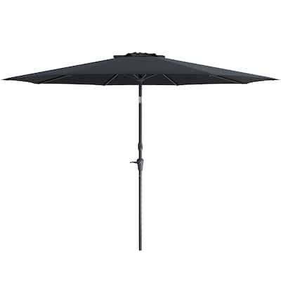 10ft Wind Resistant Tilting Patio Umbrella