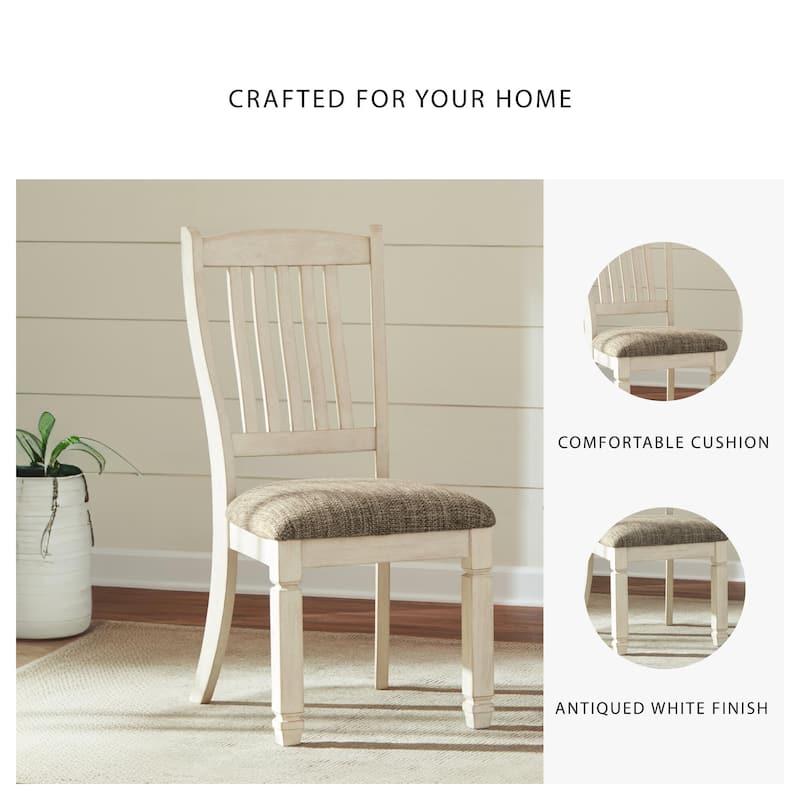 Signature Design by Ashley Bolanburg Dining Room Chair (Set of 2)