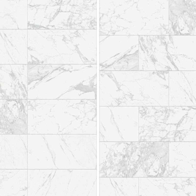 Merola Tile Reve Blanc 11-3/4" x 23-1/2" Porcelain Floor and Wall Tile
