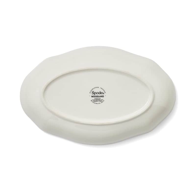 Spode Woodland Pickle Side Dish - 8.5 Inch