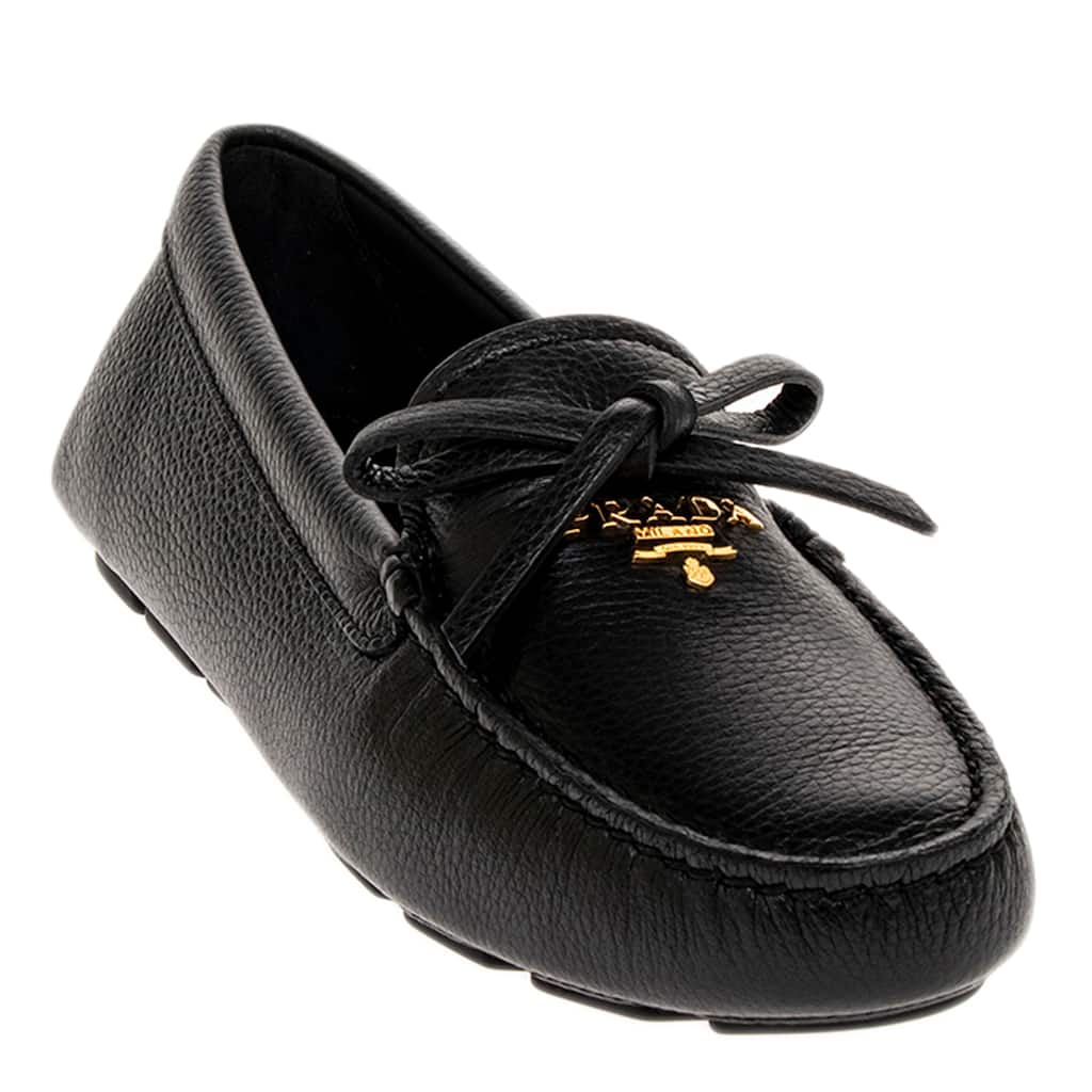 Prada Leather Driving Shoes