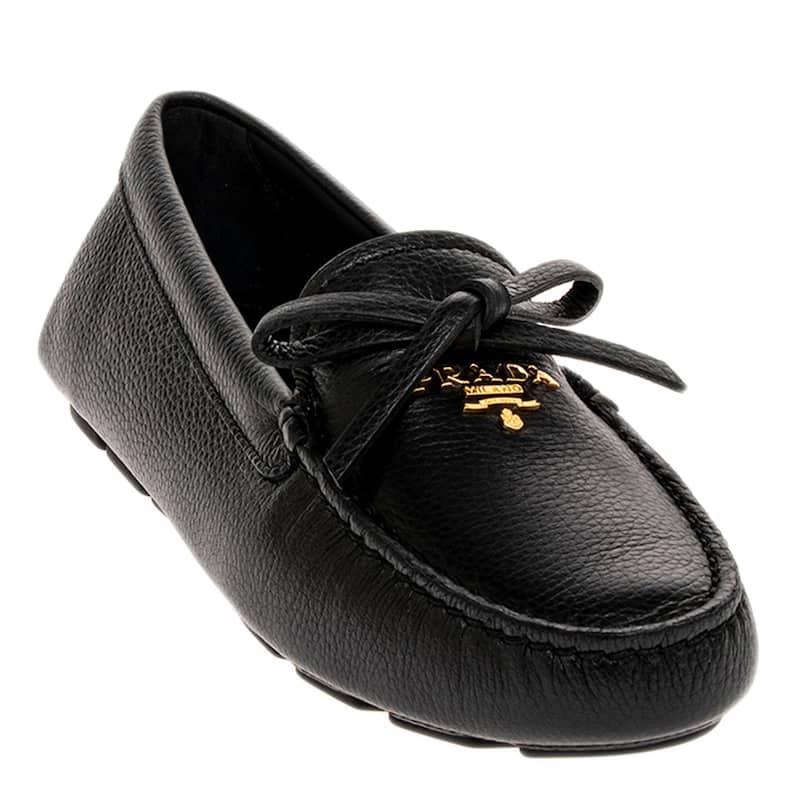 Prada Leather Driving Shoes - 41 EU