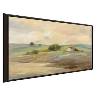 "Path to the Farm" Print on Floating Canvas