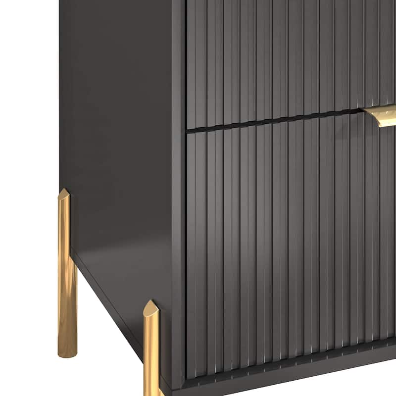 58" Premium Storage Cabinet Dresser - Versatile and Stylish