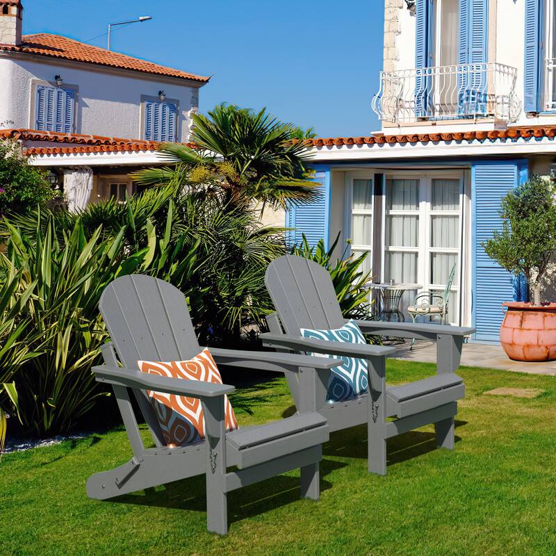 Poly Outdoor Adirondack Chair - Foldable All Weather