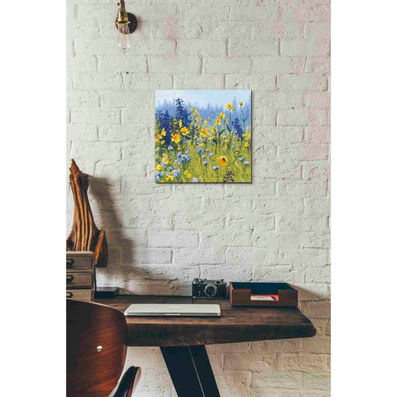 Epic Graffiti 'Joyful in July III' by Shirley Novak, Canvas Wall Art