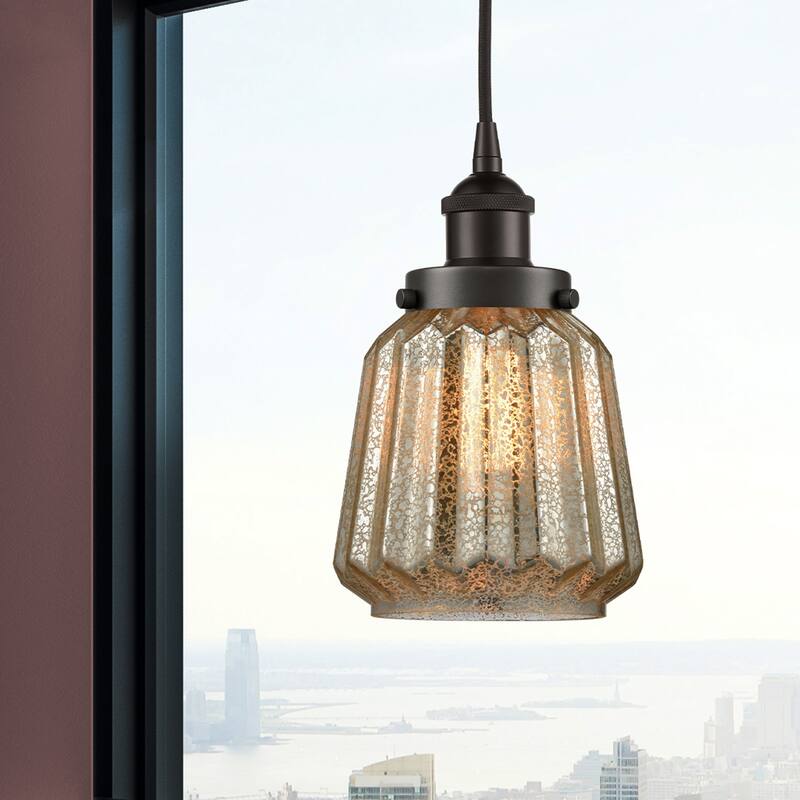 Innovations Lighting 616-1PH-12-7 Chatham Pendant Chatham 7" Wide Mini