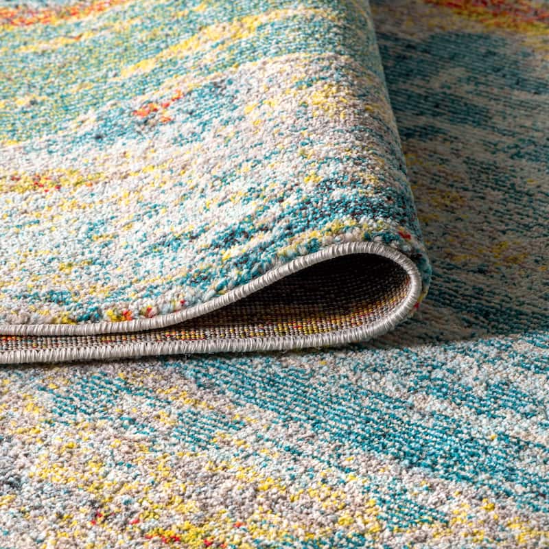 JONATHAN Y Groovy POP Modern Abstract Vintage Waterfall Area Rug