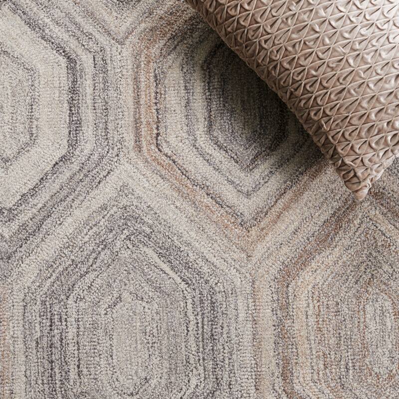 SAFAVIEH Handmade Abstract Zaide Modern Wool Rug