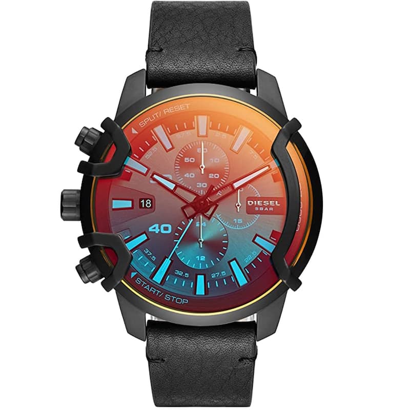 Diesel Men's Griffed Black Dial Watch - DZ4519 - 6 (36)