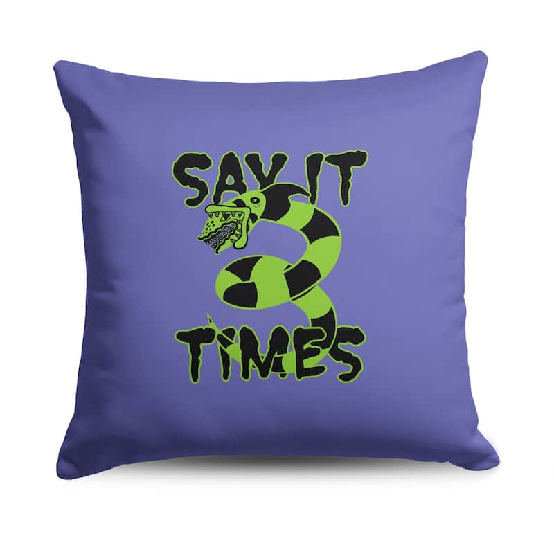 Warner Brothers Beetlejuice 18 Inch Throw Pillow