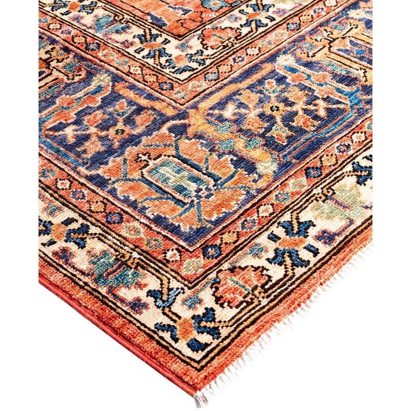 Serapi One-of-a-Kind Hand-Knotted Area Rug - Red - 8' 3" x 10' 0"