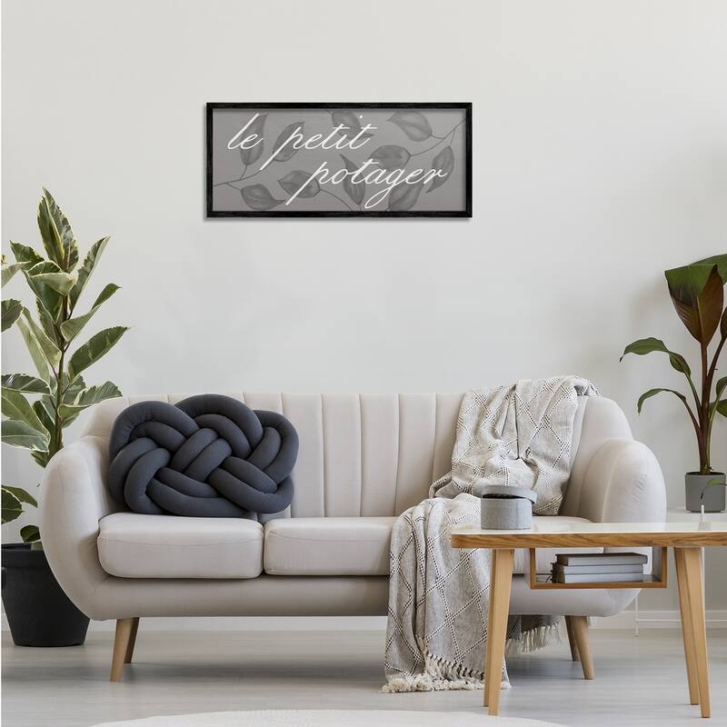 Stupell Little Vegetable Garden Framed Giclee Art Design By Lil' Rue