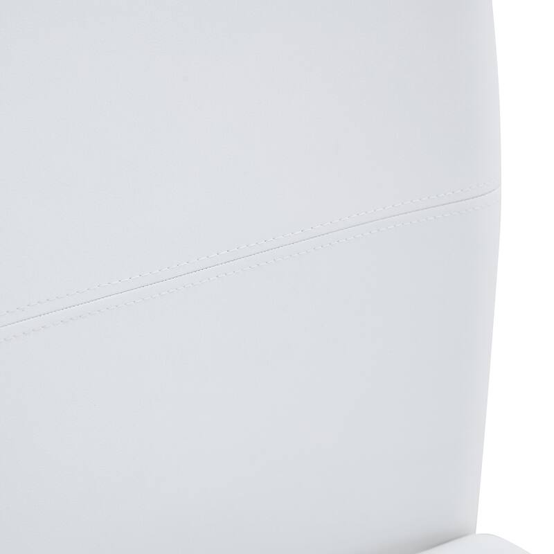 Set Of Four Thickened Pu Material Ergonomic Chairs
