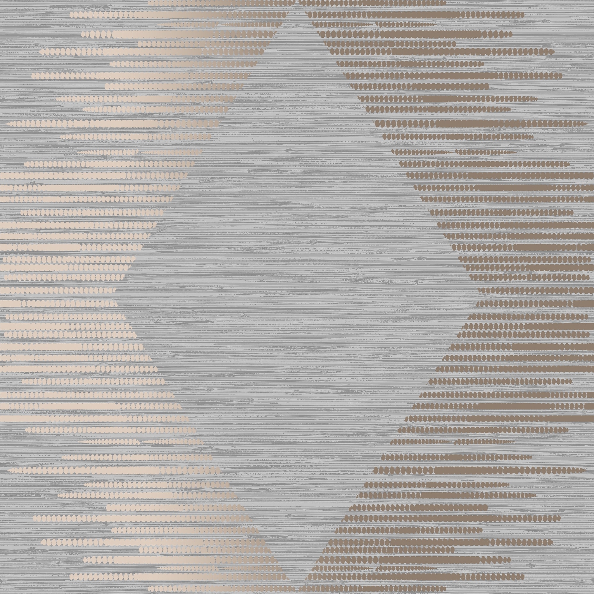 Superfresco Easy Serenity Geo Grey and Rose Gold Wallpaper