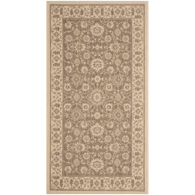 SAFAVIEH Courtyard Felicitas Indoor/ Outdoor Waterproof Patio Backyard Rug