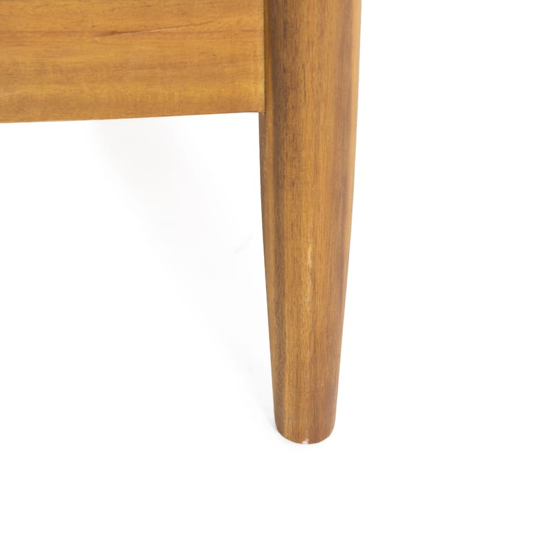 Willowbrook Outdoor Acacia Loveseat and Coffee Table by Christopher Knight Home