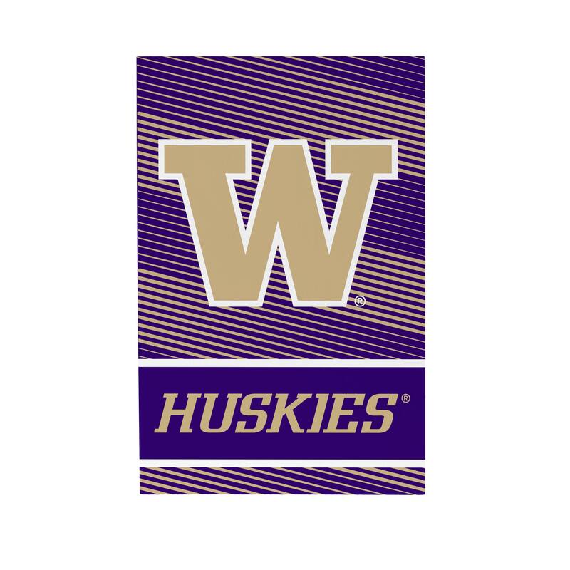 University of Washington Wooden Tabletop Mantel Shelf Sign