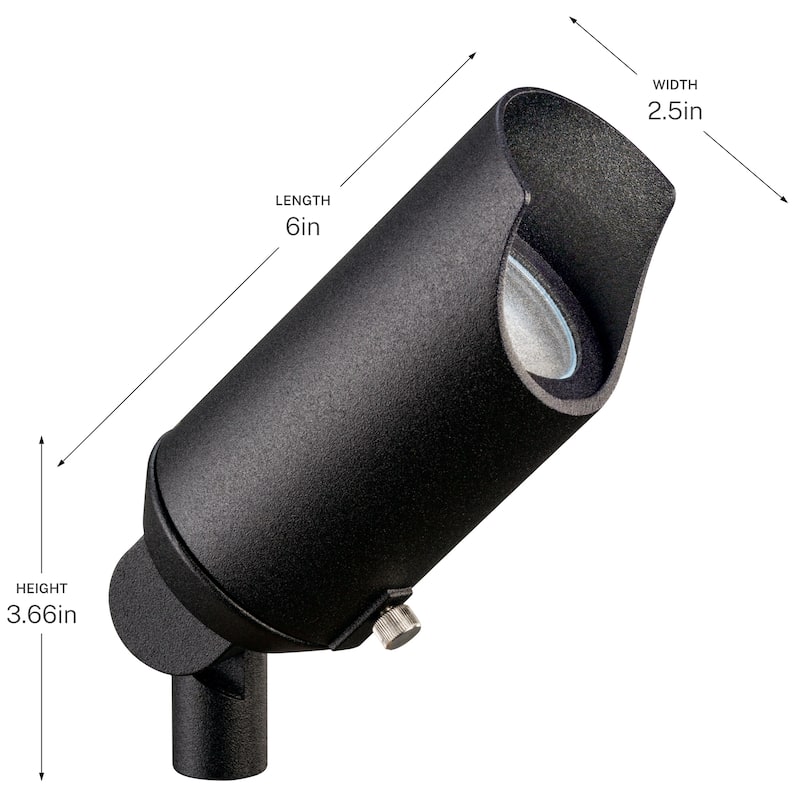 Kichler Lighting Black Brass Accent Light