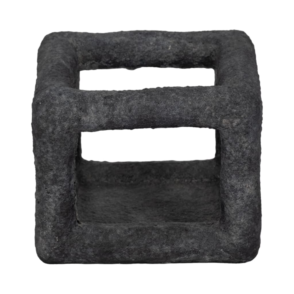 Sagebrook Home Textured Open Square Decorative Object