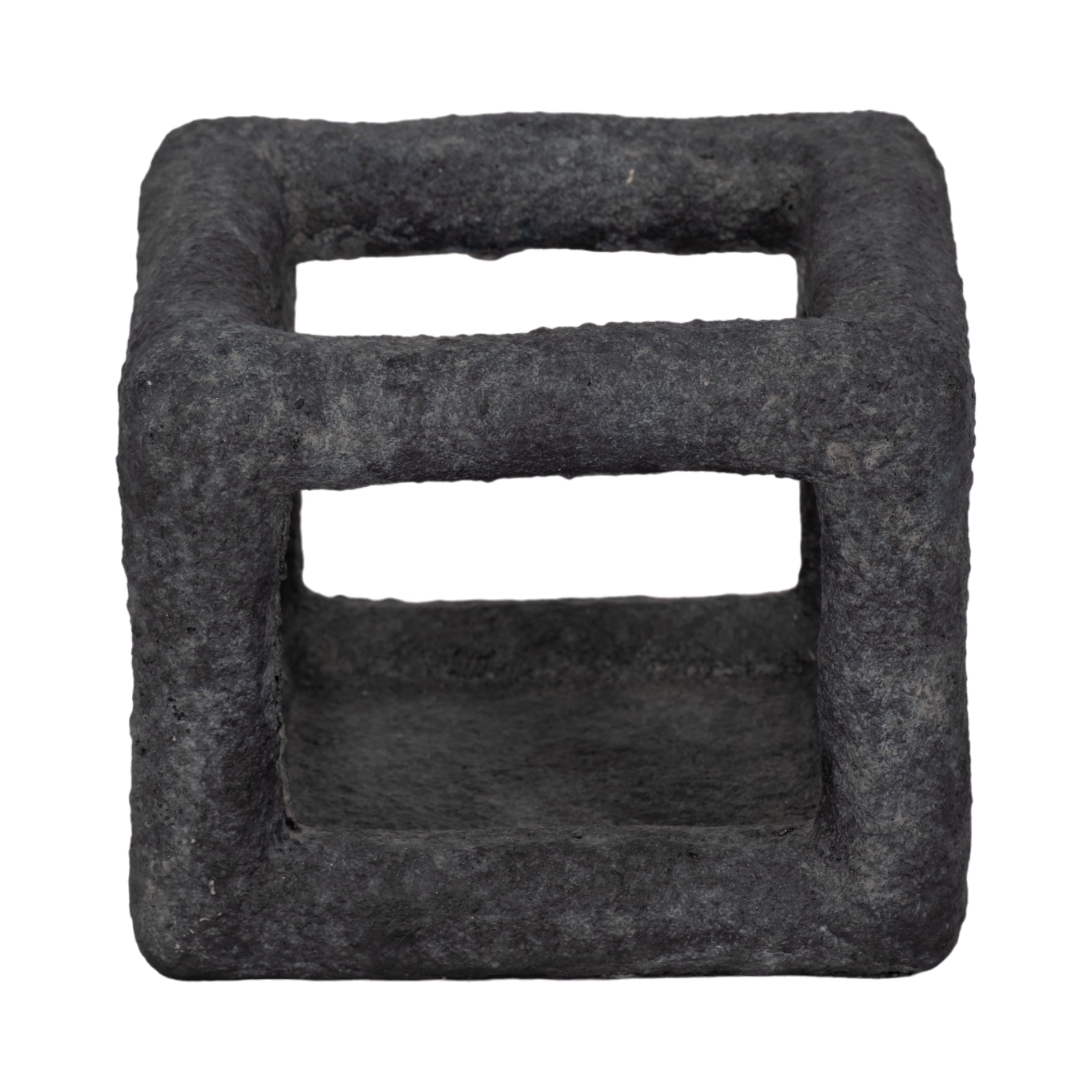 Sagebrook Home Textured Open Square Decorative Object