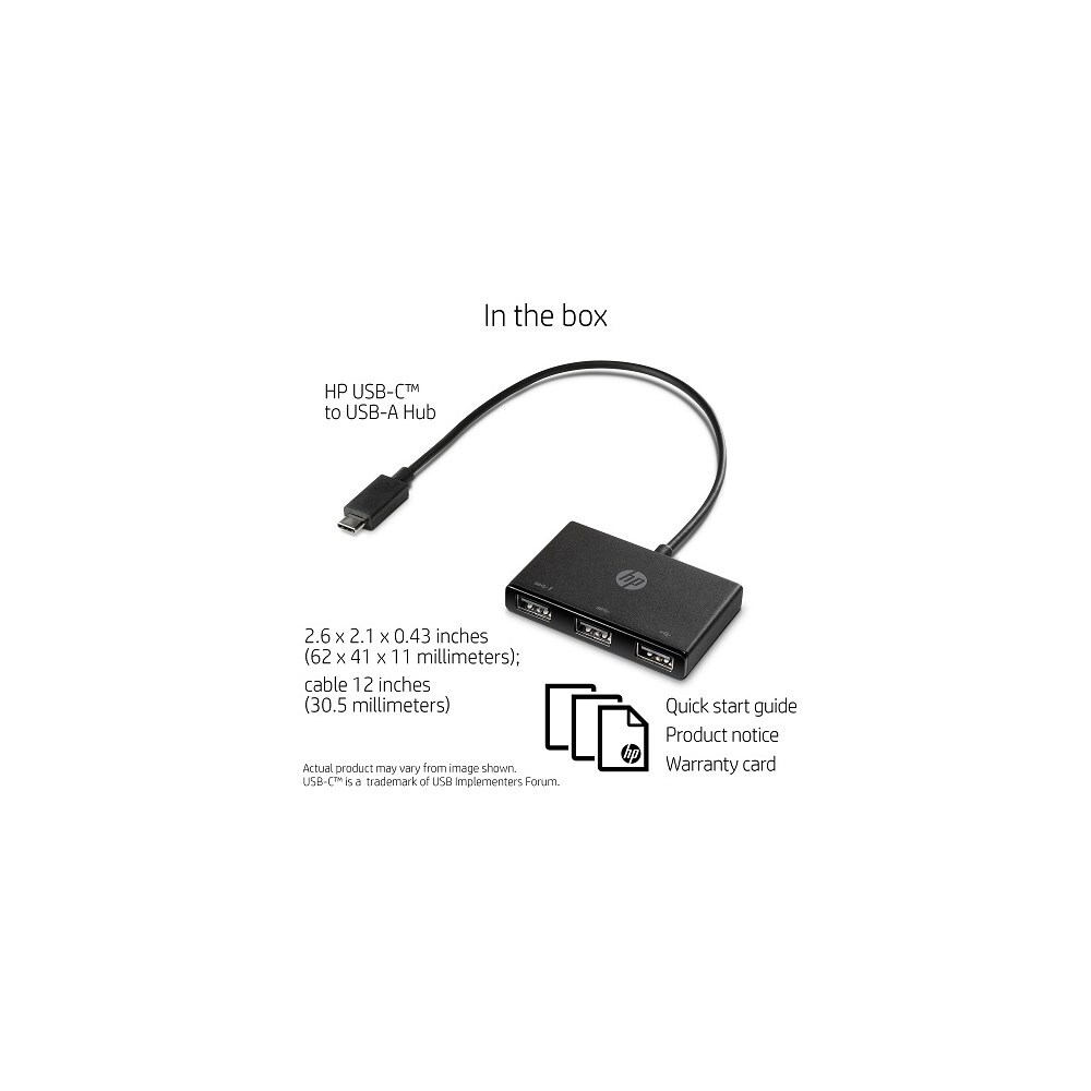 Shop Hp Usb C To Usb A Hub Usb C To Usb A Hub Overstock 18692579