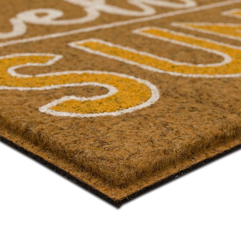 Mohawk Home Faux Coir Novelty Impressions Doormat