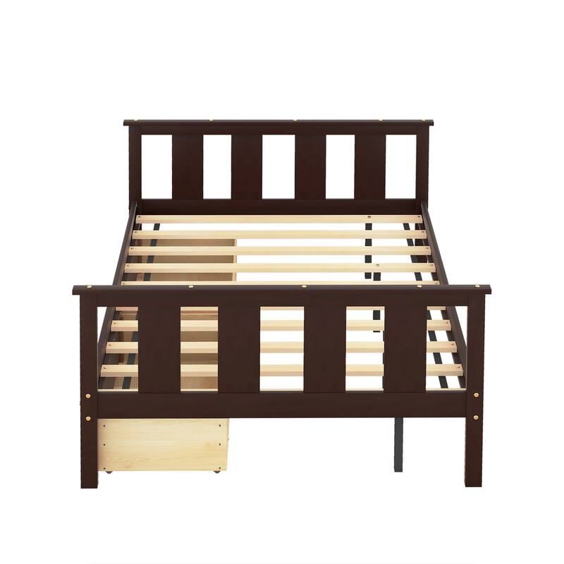 Wood Platform Bed