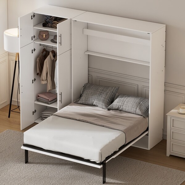 Foldable wooden double bed discount