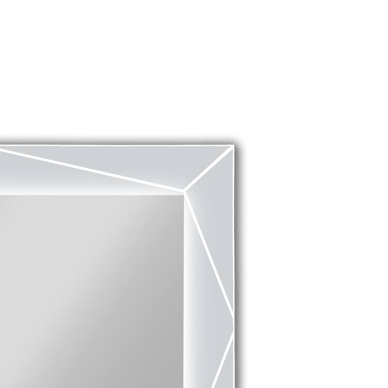 Frameless Back Lit LED Mirror - Silver