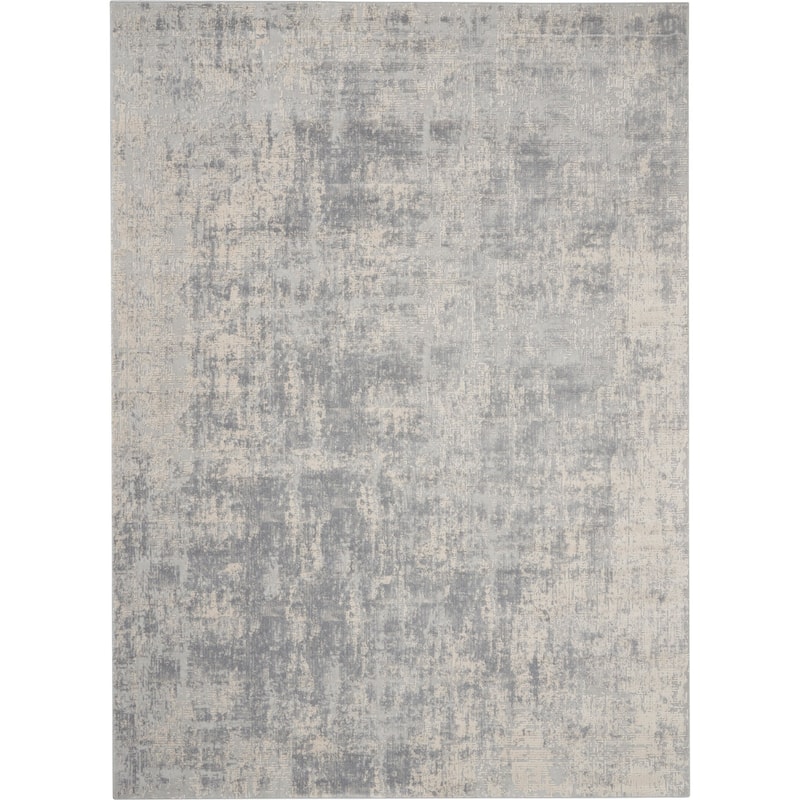 Rustic Textures Distressed Contemporary Abstract Area Rug