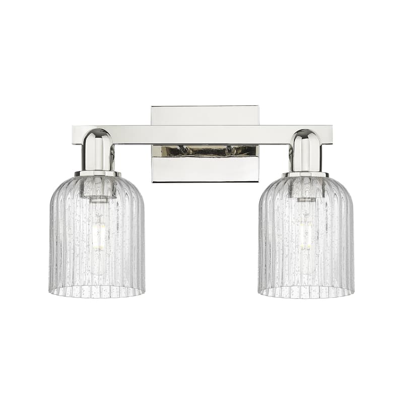 Innovations Lighting Downtown Urban - Bridal Veil - 2 Light 16" Bath Vanity Ligh