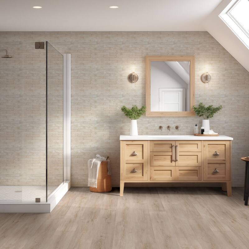 Ackland AKVRC9X48-5020-CA Grovehaven 9" x 48" Embossed Vinyl Flooring