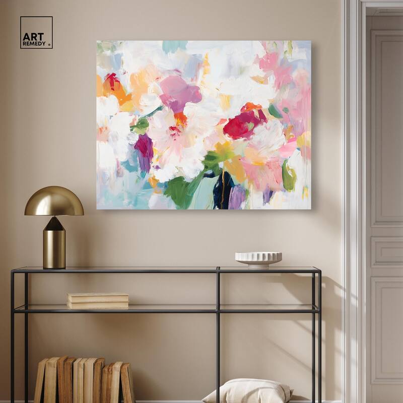 Bold Brushstroke I Canvas by Art Remedy, Gallery Wrapped