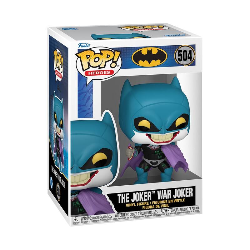 Funko POP! Heroes DC Comics The Joker (War Joker) 3.75" Vinyl Figure (#504) - Multi-Color