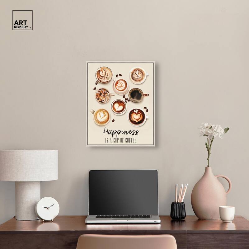 68945 Coffee Cup Collection Canvas by Art Remedy