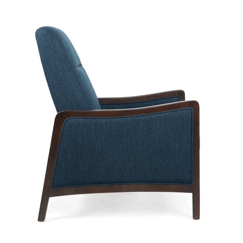 Contemporary Recliner Chair, Push-back Recliner