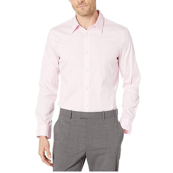 light pink calvin klein dress